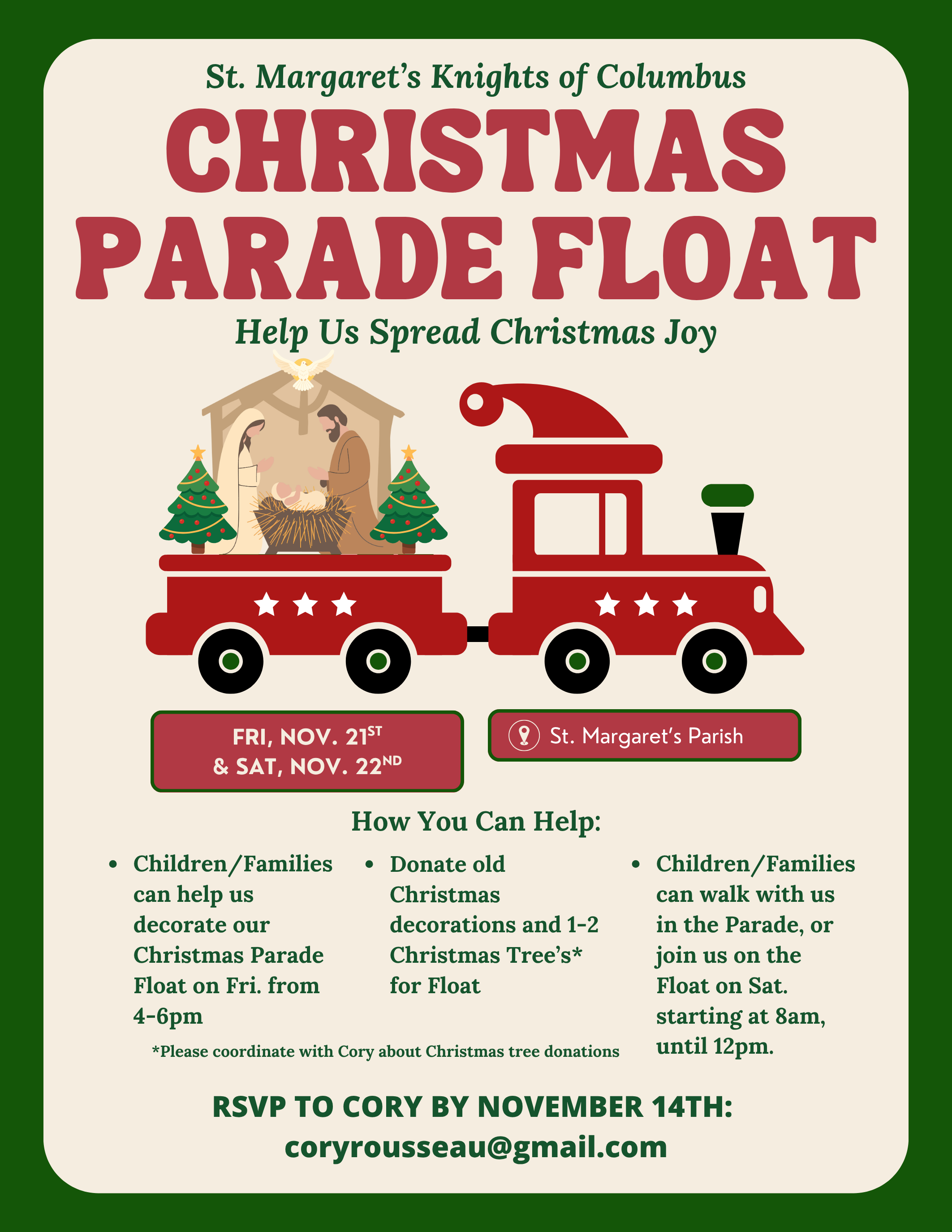 Christmas Float Poster ChristmasFloat