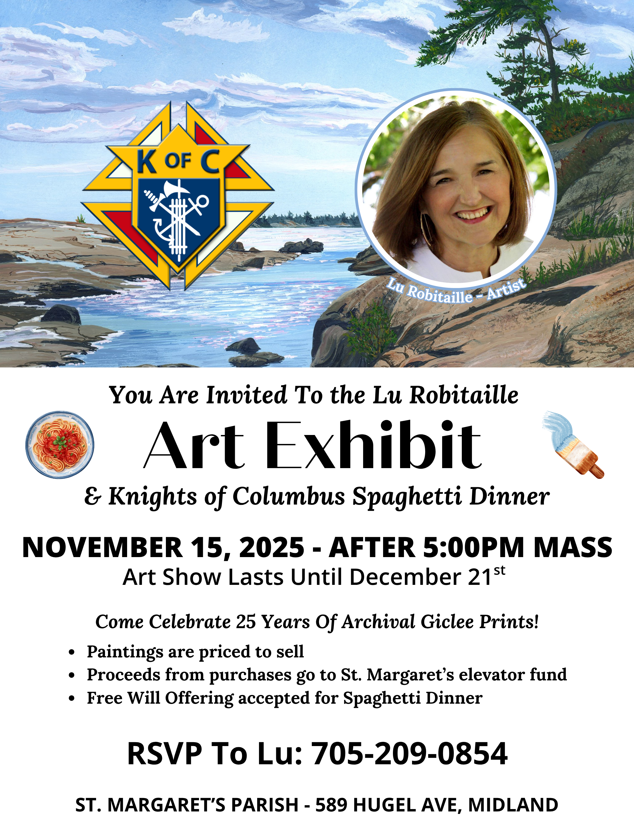 Lu Art Exhibit Poster Lu Art Exhibit