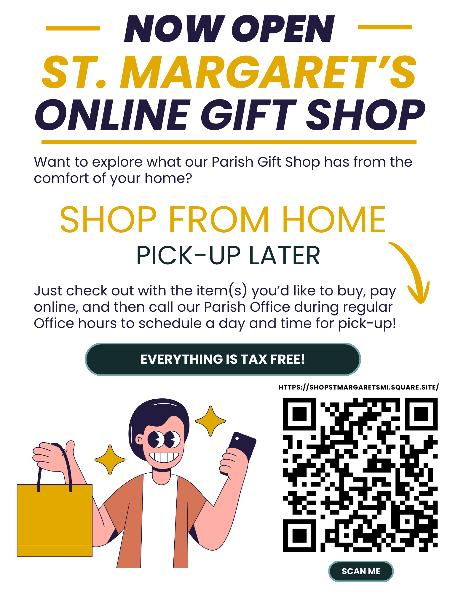 Gift Shop QR Poster